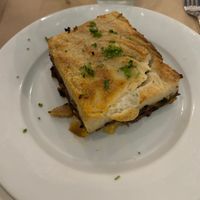 vegan mousaka  at Mama Tierra in Athens
