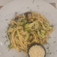 Mushrooms Ragout Linguine at Mama Tierra in Athens