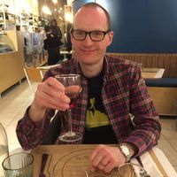 A vegan Beer at Mama Tierra in Athens