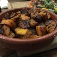 sweet potato side dish  at The Herb Garden in Newcastle Upon Tyne
