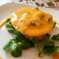 Puding de Brecol at La Retama in Zaragoza