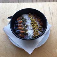 raw porridge at Cargo Coffee and Kitchen in Helsinki