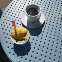 Ice cream at Jädelino - Teurastamo in Helsinki