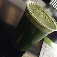 Green caffeine at Cafe Pine in Burlington