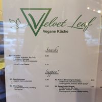 Karte at Velvet Leaf in Berlin