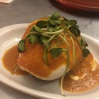 Bomba at Teresa Carles Cocina Vegetariana in Barcelona