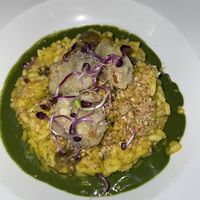Risotto at Teresa Carles Cocina Vegetariana in Barcelona