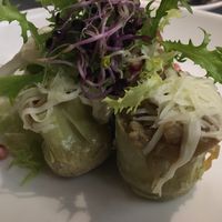 Fourth dish: artichokes at Teresa Carles Cocina Vegetariana in Barcelona