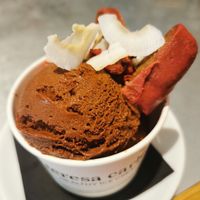 Helado at Teresa Carles Cocina Vegetariana in Barcelona