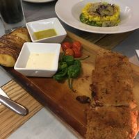 Cachopo at Teresa Carles Cocina Vegetariana in Barcelona