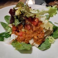 5 layered lasagna at Teresa Carles Cocina Vegetariana in Barcelona