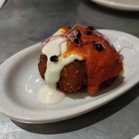 Bomba at Teresa Carles Cocina Vegetariana in Barcelona