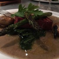 Salmon Tofu at Teresa Carles Cocina Vegetariana in Barcelona