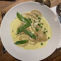 Ravioli  at Teresa Carles Cocina Vegetariana in Barcelona