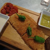 Cachopo vegani at Teresa Carles Cocina Vegetariana in Barcelona