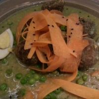 Chick peas - balls at Teresa Carles Cocina Vegetariana in Barcelona