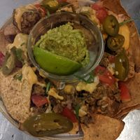 Nachos at Teresa Carles Cocina Vegetariana in Barcelona