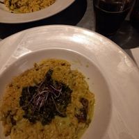 Rice Risotto and kombucha coke at Teresa Carles Cocina Vegetariana in Barcelona