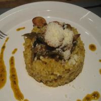 risotto at Teresa Carles Cocina Vegetariana in Barcelona