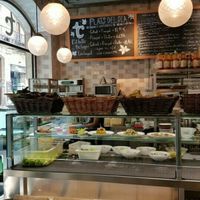 vitrina menú  at Teresa Carles Cocina Vegetariana in Barcelona