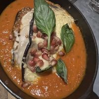 Eggplant   at Teresa Carles Cocina Vegetariana in Barcelona