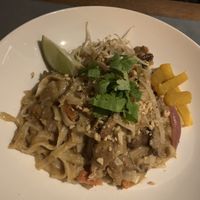 Pad thai  at Teresa Carles Cocina Vegetariana in Barcelona