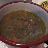 Escudella at Teresa Carles Cocina Vegetariana in Barcelona