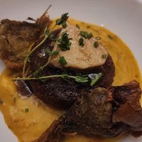 Filet mignon at Teresa Carles Cocina Vegetariana in Barcelona