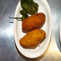 Croquetas de setas at Teresa Carles Cocina Vegetariana in Barcelona