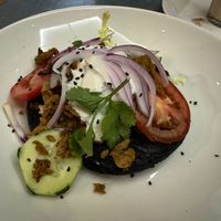 Vegan Kebab at Teresa Carles Cocina Vegetariana in Barcelona