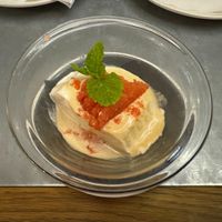 Vegan Pudding at Teresa Carles Cocina Vegetariana in Barcelona