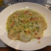 Pasta main dish at Teresa Carles Cocina Vegetariana in Barcelona