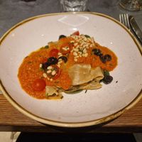 Lasanya at Teresa Carles Cocina Vegetariana in Barcelona