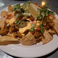 Nachos at Teresa Carles Cocina Vegetariana in Barcelona