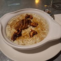 Chia crème catalan at Teresa Carles Cocina Vegetariana in Barcelona