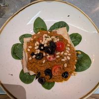 3-layer Lasanyuki: 4/5 at Teresa Carles Cocina Vegetariana in Barcelona