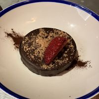 Tarta mousse de chocolate vegana  at Teresa Carles Cocina Vegetariana in Barcelona