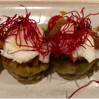 Delicious desserts  at Teresa Carles Cocina Vegetariana in Barcelona