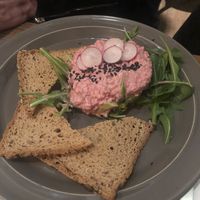 Avocado & Tofu Tartare at Teresa Carles Cocina Vegetariana in Barcelona