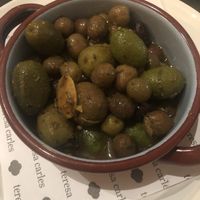 Ras El Hanut Olives  at Teresa Carles Cocina Vegetariana in Barcelona