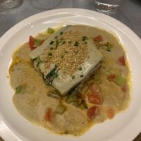 Lasaña at Teresa Carles Cocina Vegetariana in Barcelona