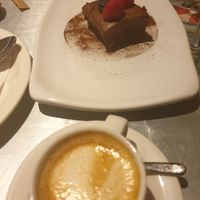 Chocolade cake at Teresa Carles Cocina Vegetariana in Barcelona