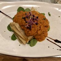 Lasagna at Teresa Carles Cocina Vegetariana in Barcelona