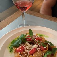 Pasta  at Teresa Carles Cocina Vegetariana in Barcelona