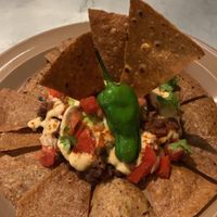 Nachos (a must try)  at Teresa Carles Cocina Vegetariana in Barcelona