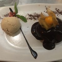 Coulant- amazing! at Teresa Carles Cocina Vegetariana in Barcelona