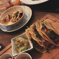 Jackfruit tacos🤤🤤🤤 at Teresa Carles Cocina Vegetariana in Barcelona