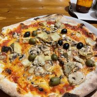 Artichokes, olives, mushrooms  at Pizza Bande in Hamburg
