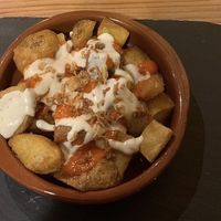 patatras bravas   at Anna Loka in Cardiff