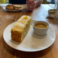 Mango Cake at Anna Loka in Cardiff